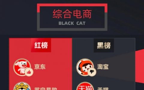 1月黑猫投诉综合电商领域红黑榜——天猫年货节活动问题多