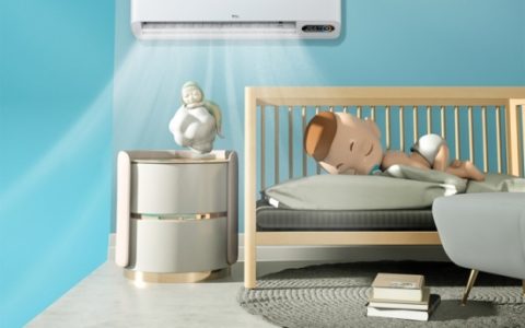 室内甲醛超标成宝宝健康隐形“杀手”，新风空调快速焕新、洁净空气